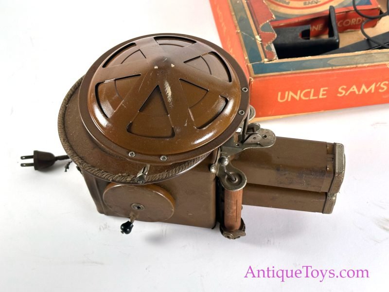 Durable Toys Duracolor Popeye Uncle Sam’s Projector and the Durotone Talkie System Kit from FAO Schwarz <FONT COLOR="ff000 ">*SOLD*</font> - Image 21