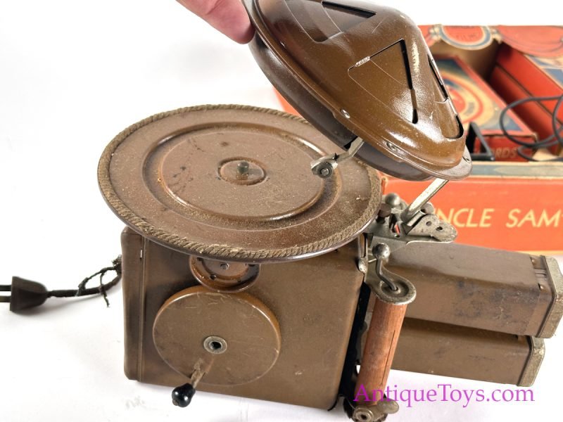 Durable Toys Duracolor Popeye Uncle Sam’s Projector and the Durotone Talkie System Kit from FAO Schwarz <FONT COLOR="ff000 ">*SOLD*</font> - Image 23
