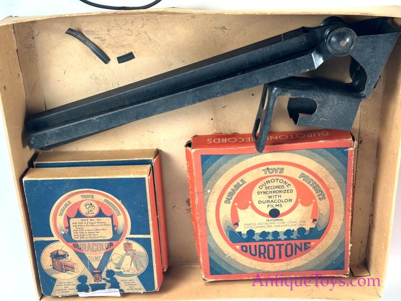 Durable Toys Duracolor Popeye Uncle Sam’s Projector and the Durotone Talkie System Kit from FAO Schwarz <FONT COLOR="ff000 ">*SOLD*</font> - Image 2