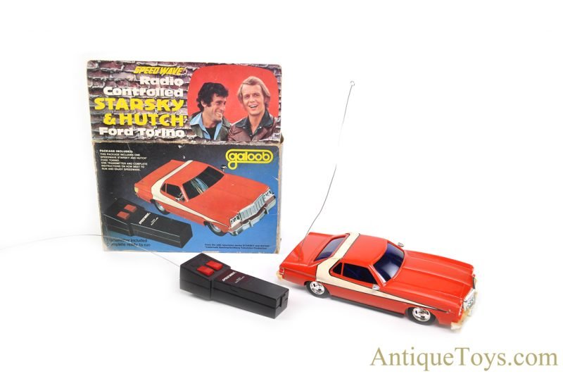 Galoob Battery Operated Remote Controlled No. 1001 Speedwave Starsky & Hutch Ford Torino RC Car in Box for Sale