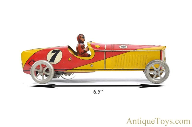 INGAP No. 606 Tin Lithographed Windup #7 Racer <FONT COLOR="ff000 ">*SOLD*</font> - Image 10