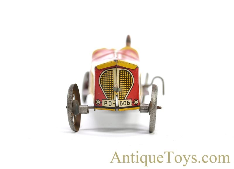 INGAP No. 606 Tin Lithographed Windup #7 Racer <FONT COLOR="ff000 ">*SOLD*</font> - Image 4