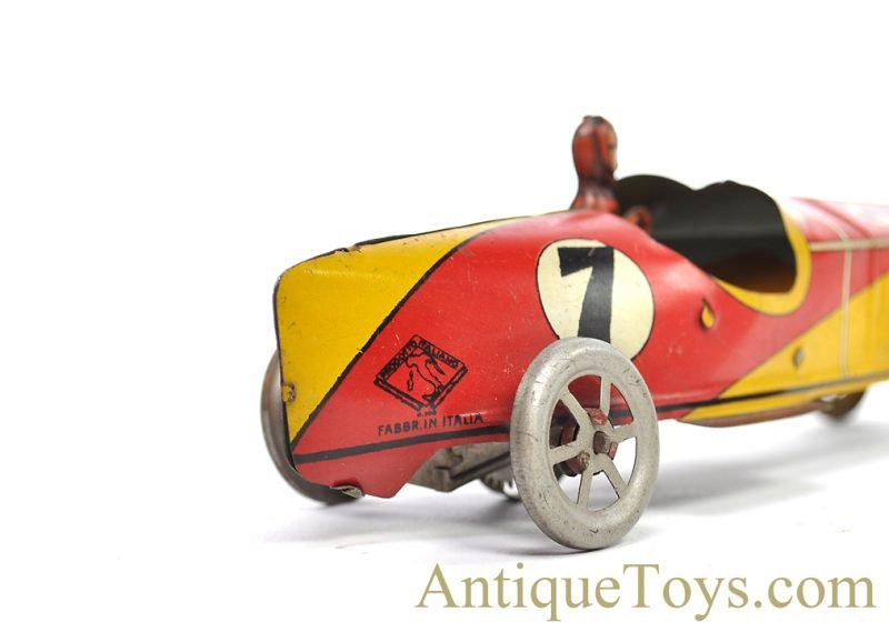 INGAP No. 606 Tin Lithographed Windup #7 Racer <FONT COLOR="ff000 ">*SOLD*</font> - Image 7