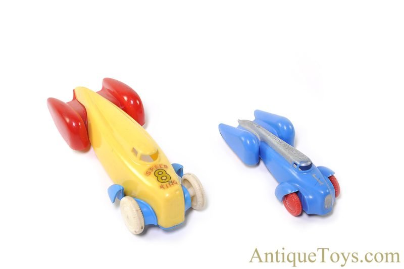 Renwal Plastic Large No. 58 & No. 5 Small "Speed King" Racers <FONT COLOR="ff000 ">*SOLD*</font>