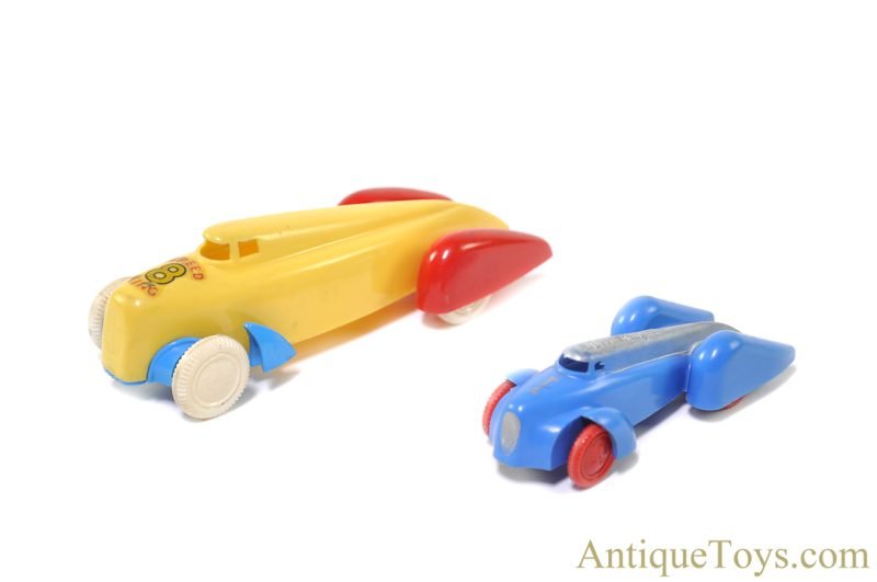 Renwal Plastic Large No. 58 & No. 5 Small "Speed King" Racers <FONT COLOR="ff000 ">*SOLD*</font> - Image 2