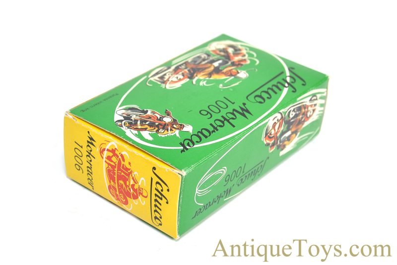 Schuco Tin Lithographed Windup "Motoracer 1006" Polizei Police Motorcycle with Box <FONT COLOR="ff000 ">*SOLD*</font> - Image 6