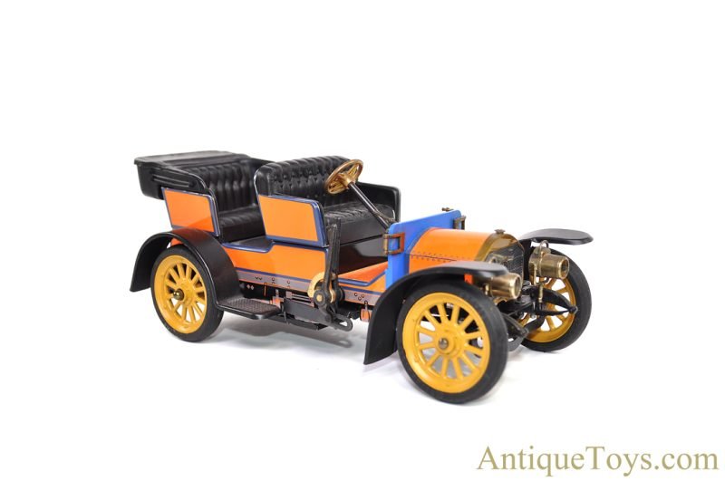 Schuco Tin Lithographed Windup No. 1229 "Old Timer" 1902 Mercedes Simplex in Box for Sale - Image 2