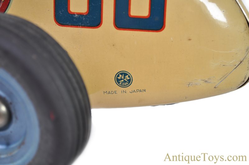 Yonezawa Toys (Y) ca. 1950s Tin Lithographed Friction "Champions Racer" Iconic #98 Indy 500 Racecar <FONT COLOR="ff000 ">*SOLD*</font> - Image 10