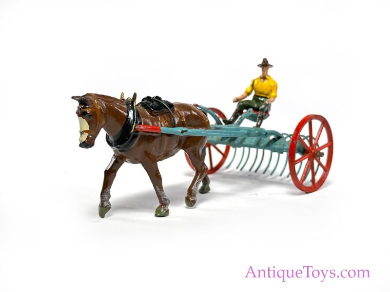 Britains Farm Horse and Rake in Box <FONT COLOR="ff000 ">*SOLD*</font> - Image 2