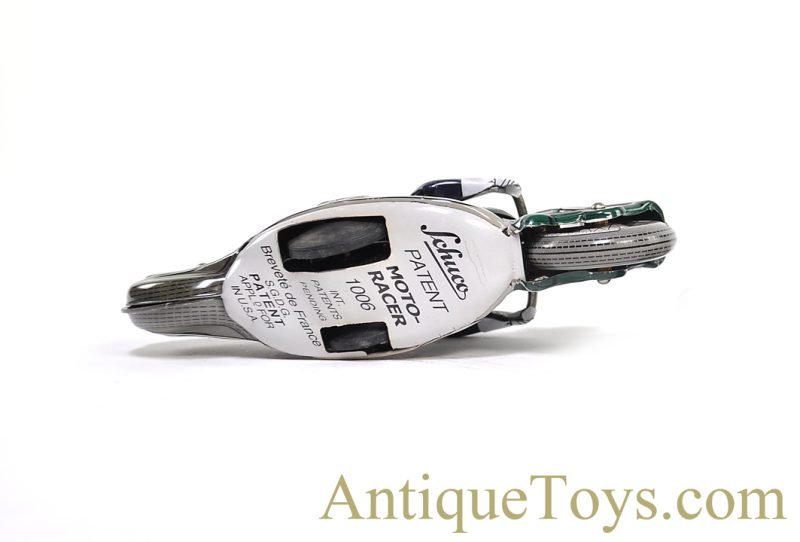 Schuco Tin Lithographed Windup "Motoracer 1006" Polizei Police Motorcycle with Box <FONT COLOR="ff000 ">*SOLD*</font> - Image 4