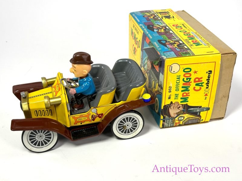 Hubley Tin Lithographed Batt. Op. "Mr. Magoo Car" Jalopy in Box <FONT COLOR="ff000 ">*SOLD*</font> - Image 7