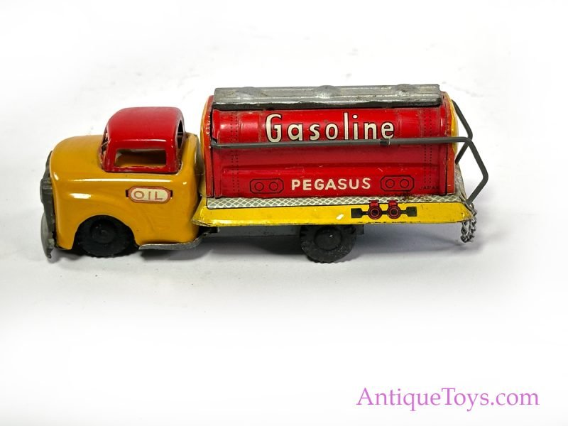SSS Shioji & Co. Tin Lithographed Friction Pegasus Gasoline Tanker Truck <FONT COLOR="ff000 ">*SOLD*</font> - Image 7