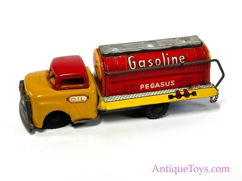 SSS Shioji & Co. Tin Lithographed Friction Pegasus Gasoline Tanker Truck <FONT COLOR="ff000 ">*SOLD*</font> - Image 3
