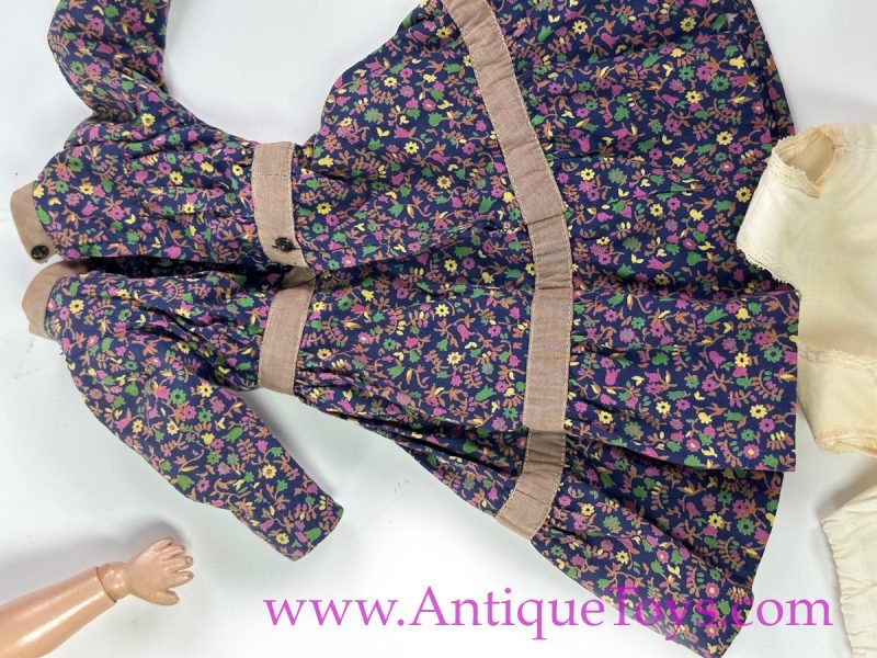 A. Schoenhut & Co. ca. 1911 "All Wood Perfection Art Doll" Girl Doll with Dress DURABLE Model <FONT COLOR="ff000 ">*SOLD*</font> - Image 13