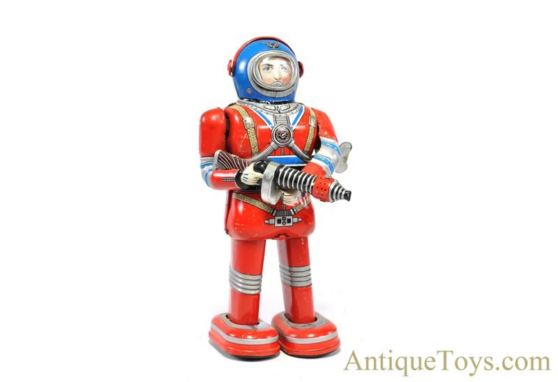 Daiya Tin Lithographed Windup Astronaut Spaceman Toy for Sale <FONT COLOR="ff000 ">*SOLD*</font>