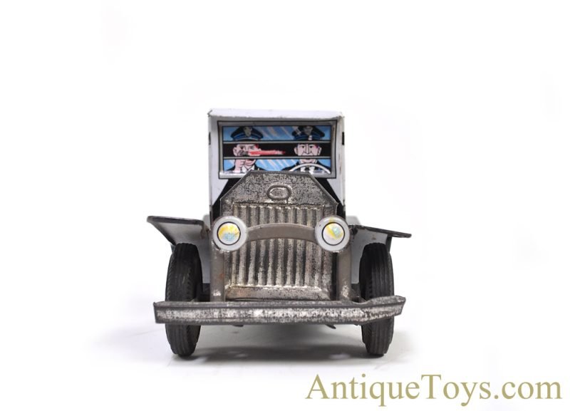 Daiya ca. 1950s Tin Lithographed Friction P-531 Police Patrol Car for Sale - Image 6