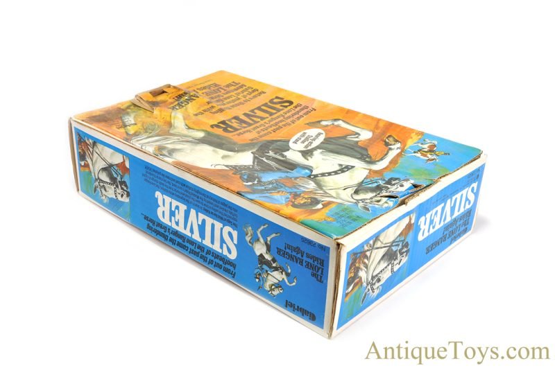 Hubley Gabriel #23625 Lone Ranger Action Figure and #23620 Rearing Action Silver Horse in Boxes <FONT COLOR="ff000 ">*SOLD*</font> - Image 8