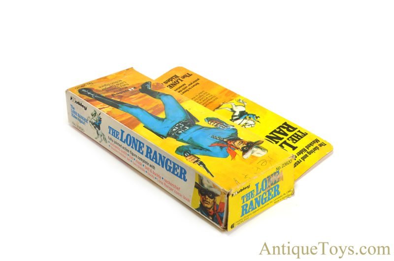Hubley Gabriel #23625 Lone Ranger Action Figure and #23620 Rearing Action Silver Horse in Boxes <FONT COLOR="ff000 ">*SOLD*</font> - Image 9