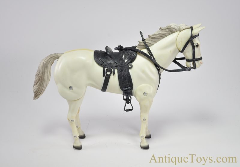 Hubley Gabriel #23625 Lone Ranger Action Figure and #23620 Rearing Action Silver Horse in Boxes <FONT COLOR="ff000 ">*SOLD*</font> - Image 4