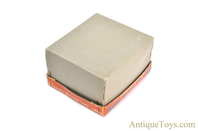 Kanto Toys Tin Lithographed Windup No. 9137 "Pony Tail Doll on Tricycle" in Box Japanese Toy <FONT COLOR="ff000 ">*SOLD*</font> - Image 8