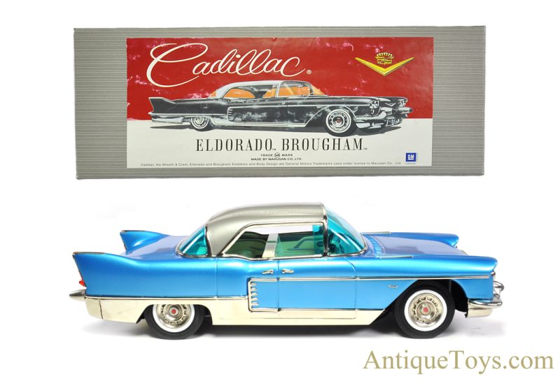 Marusan SAN Limited Edition Pre-Production Tin Lithographed #94 1975/58 Bahama Blue Cadillac Eldorado Brougham in Box <FONT COLOR="ff000 ">*SOLD*</font>