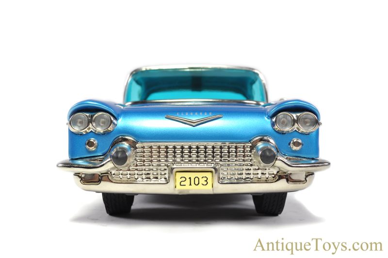 Marusan SAN Limited Edition Pre-Production Tin Lithographed #94 1975/58 Bahama Blue Cadillac Eldorado Brougham in Box <FONT COLOR="ff000 ">*SOLD*</font> - Image 8