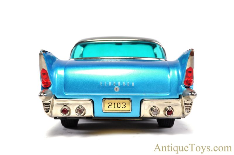 Marusan SAN Limited Edition Pre-Production Tin Lithographed #94 1975/58 Bahama Blue Cadillac Eldorado Brougham in Box <FONT COLOR="ff000 ">*SOLD*</font> - Image 10