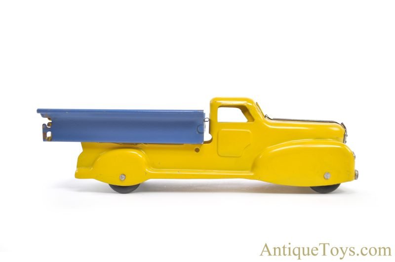 Marx ca. 1930s Pressed Steel Yellow & Blue Pickup Truck <FONT COLOR="ff000 ">*SOLD*</font>