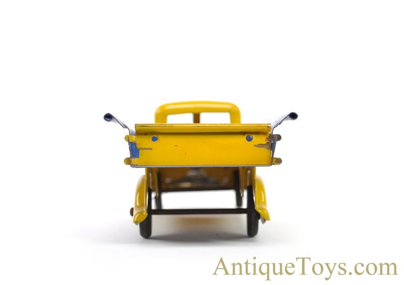 Marx ca. 1930s Pressed Steel Yellow & Blue Pickup Truck <FONT COLOR="ff000 ">*SOLD*</font> - Image 6