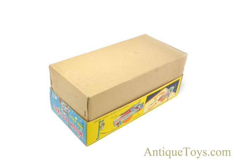 Masudaya Modern Toys (MT) Tin Lithographed Batt. Op. #3304 "Moon Rocket" in Box <FONT COLOR="ff000 ">*SOLD*</font> - Image 10