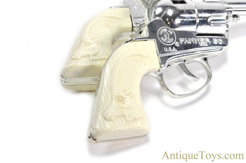 Mattel, Inc. #9716 Lone Ranger Silver Special Fanner 50 Cap Guns with Holster <FONT COLOR="ff000 ">*SOLD*</font> - Image 3