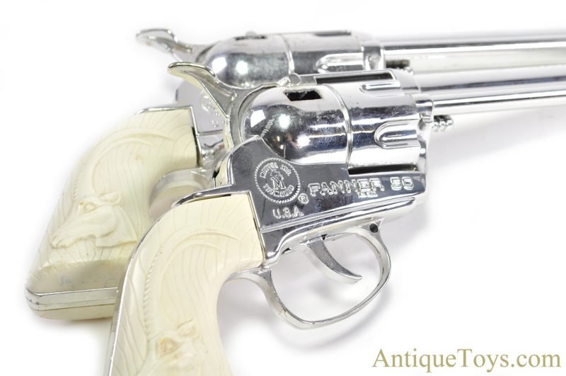Mattel, Inc. #9716 Lone Ranger Silver Special Fanner 50 Cap Guns with Holster <FONT COLOR="ff000 ">*SOLD*</font> - Image 5