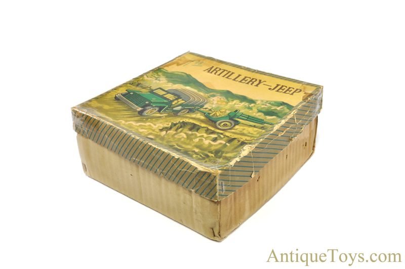 Nomura (TN) Tin Lithographed Friction "Artillery Jeep" in Box <FONT COLOR="ff000 ">*SOLD*</font> - Image 7