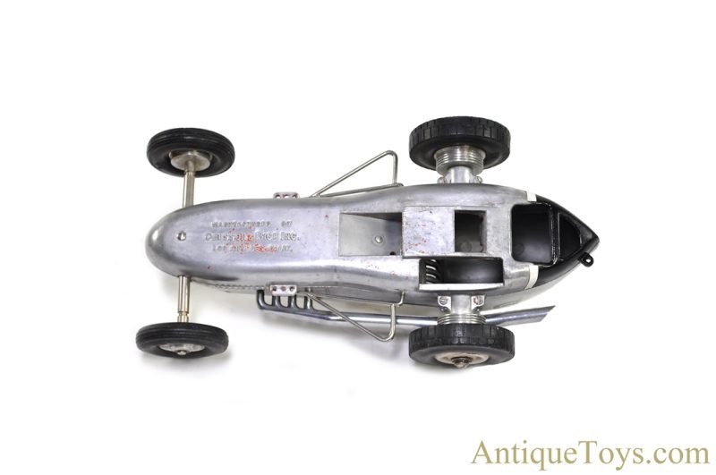 Ohlsson & Rice ca. 1946-1950 Aluminum #3 "Miniature Racing Car" Tether Car <FONT COLOR="ff000 ">*SOLD*</font> - Image 4