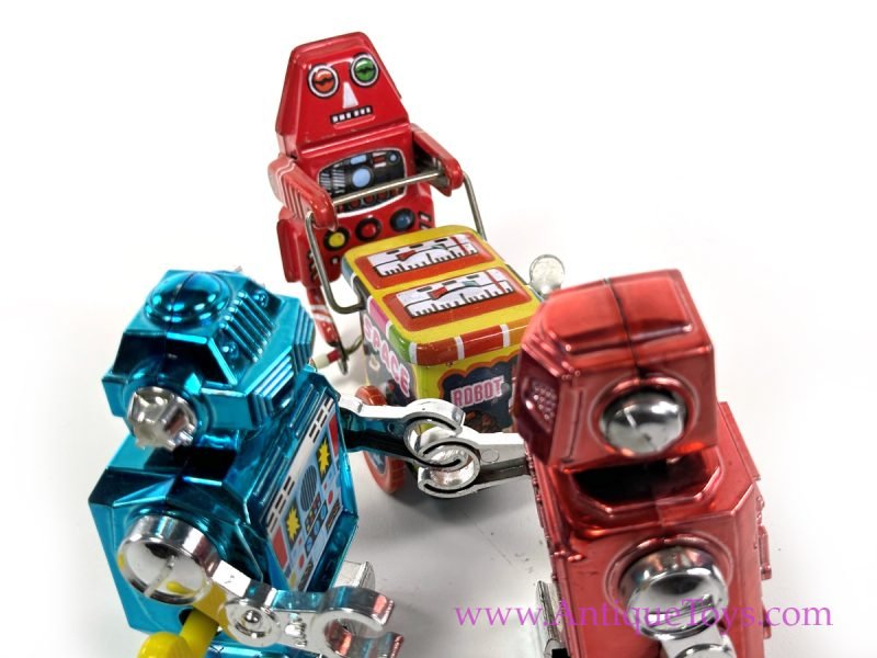 Vintage Tin Lithographed Windup Robot Collection <FONT COLOR="ff000 ">*SOLD*</font>