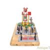 Wilesco Tin Lithographed Live Steam Engine Driven Workshop with Ferris Wheel and Boxes <FONT COLOR="ff000 ">*SOLD*</font> - Image 4