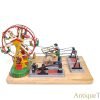 Wilesco Tin Lithographed Live Steam Engine Driven Workshop with Ferris Wheel and Boxes <FONT COLOR="ff000 ">*SOLD*</font>