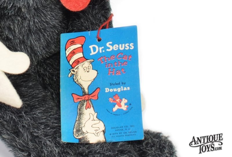 Douglas Co. ca. 1974 Dr. Seuss's "The Cat in the Hat" Plushie with Tags <FONT COLOR="ff000 ">*SOLD*</font> - Image 4
