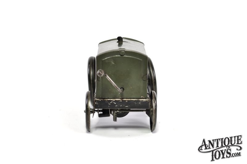 J.L. Hess (JLH) Tin Lithographed Crank Wind Motor Tractor for Sale - Image 5