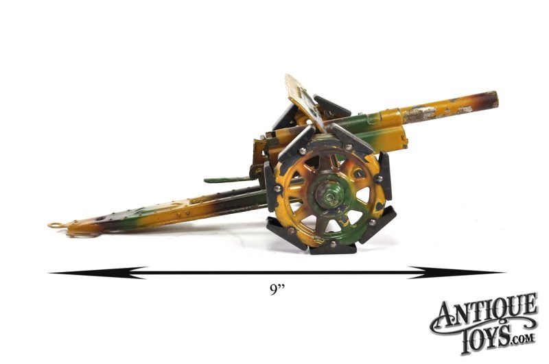 Marklin/Gebrüder Maerklin Tin Hand-Painted Field Cannon German Kanone Toy <FONT COLOR="ff000">*SOLD*</font> - Image 10
