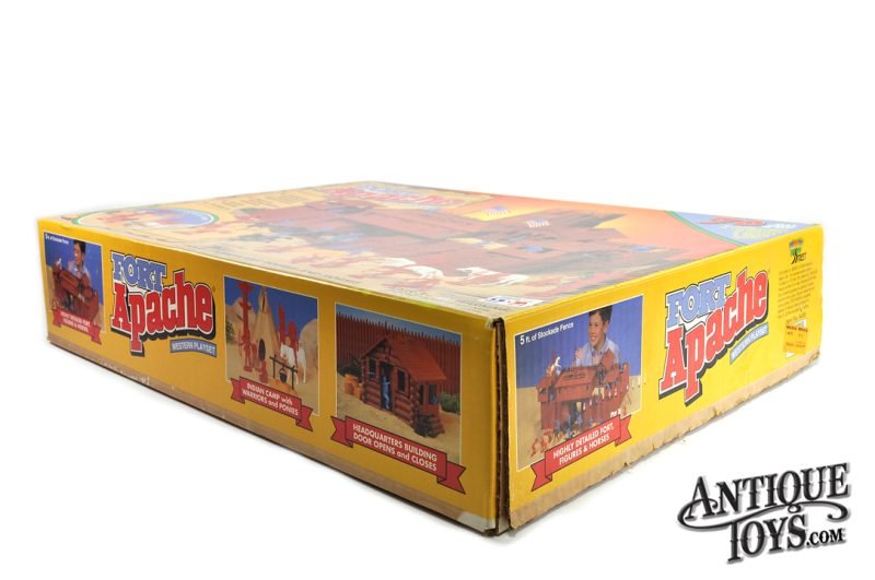 Toy Street 70pc "The Original Fort Apache Western Playset" Sealed in Box <FONT COLOR="ff000 ">*SOLD*</font> - Image 2
