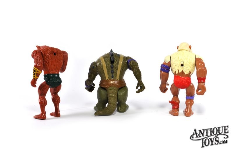 LJN Toys Telepix Thundercats Slithe, Monkian, Jackalman "Bad Guys" Set of 3 Action Figures for Sale - Image 2