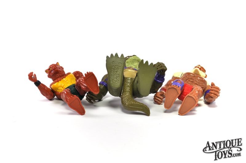 LJN Toys Telepix Thundercats Slithe, Monkian, Jackalman "Bad Guys" Set of 3 Action Figures for Sale - Image 3