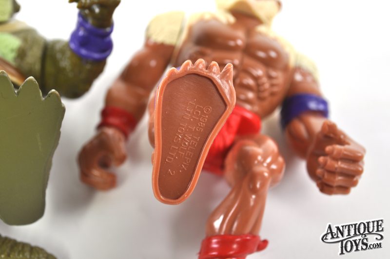 LJN Toys Telepix Thundercats Slithe, Monkian, Jackalman "Bad Guys" Set of 3 Action Figures for Sale - Image 6