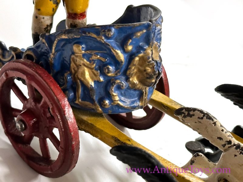 Hubley Cast Iron Clown Chariot <FONT COLOR="ff000 ">*SOLD FOR CLIENT*</font> - Image 3