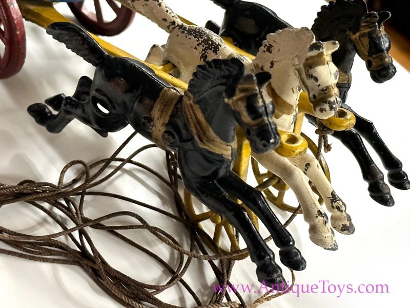 Hubley Cast Iron Clown Chariot <FONT COLOR="ff000 ">*SOLD FOR CLIENT*</font> - Image 2