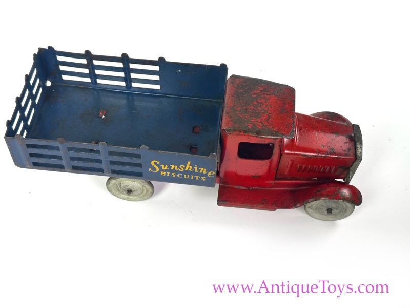 Metalcraft Corp. Pressed Steel Private Label Sunshine Biscuits Stake Truck for Sale <FONT COLOR="ff000 ">*SOLD*</font> - Image 5