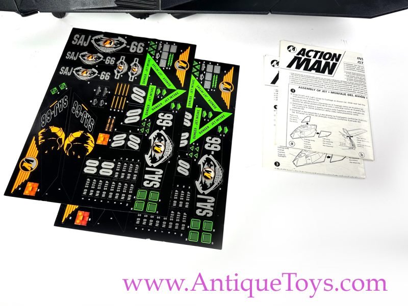Hasbro Vintage Action Man Stealth Jet with Motorcycle <FONT COLOR="ff000 ">*SOLD*</font> - Image 10