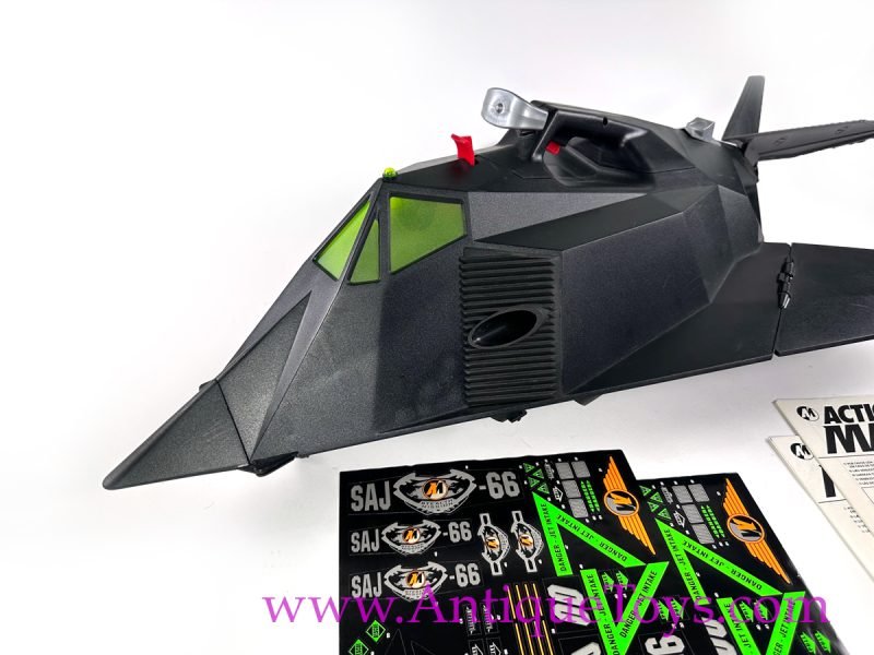 Hasbro Vintage Action Man Stealth Jet with Motorcycle <FONT COLOR="ff000 ">*SOLD*</font> - Image 9