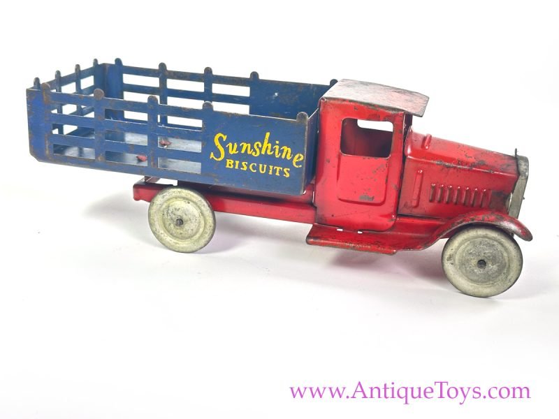 Metalcraft Corp. Pressed Steel Private Label Sunshine Biscuits Stake Truck for Sale <FONT COLOR="ff000 ">*SOLD*</font> - Image 6
